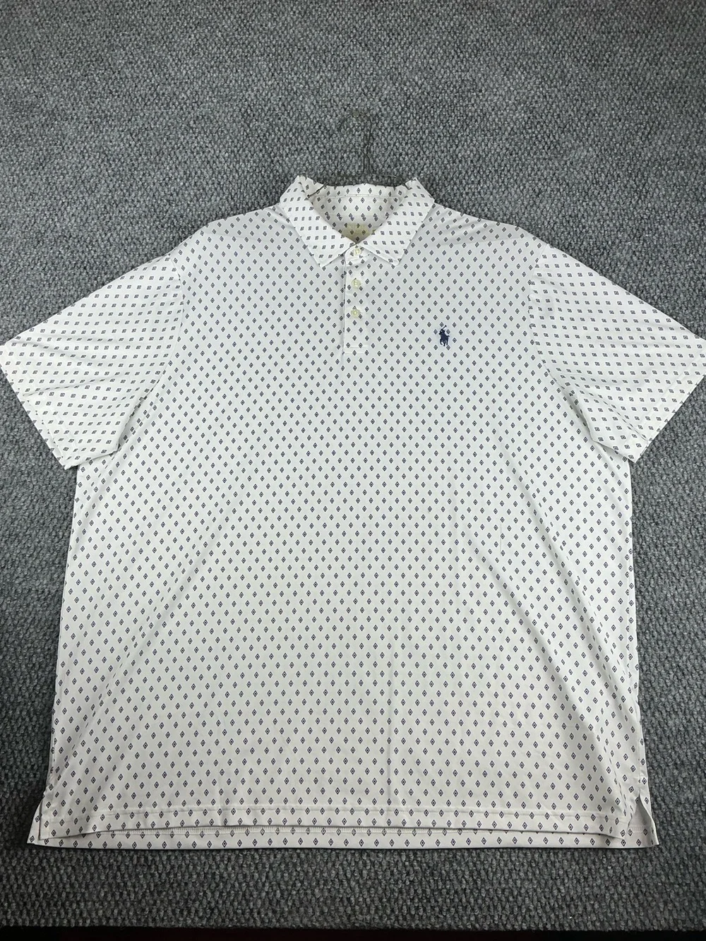 Polo Ralph Lauren Performance Mens 2XL Navy Triangle Geometric Print Lightweight